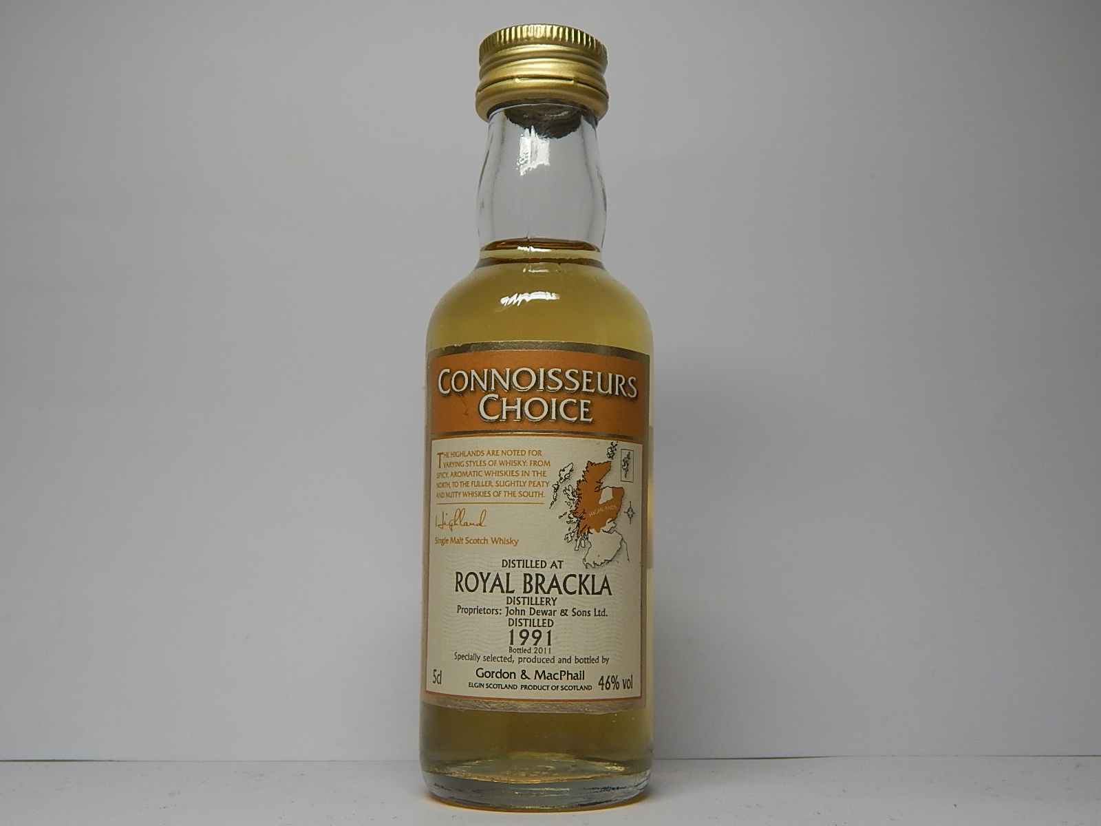 HSMSW 20yo 1991-2011 "Connoisseurs Choice" 5cl 46%vol 